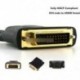HDMI aljzat DVI hímhez - HDMI-női-női / 24   1PIN DVI-hím / VGA-hím / HDMIadapter-csatlakozó HDTV