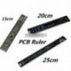 15cm - PCB vonalzó referencia vonalzó PCB az Ardunio Electronic Engineers 4/15/20 / 25cm-hez