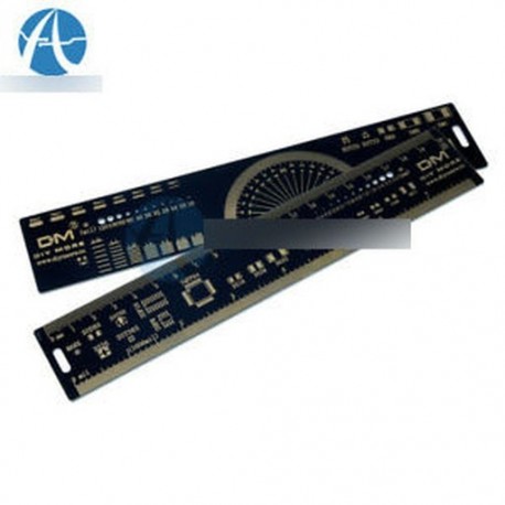 20cm - PCB vonalzó referencia vonalzó PCB az Ardunio Electronic Engineers 4/15/20 / 25cm-hez