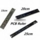 20cm - PCB vonalzó referencia vonalzó PCB az Ardunio Electronic Engineers 4/15/20 / 25cm-hez