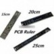 25CM - PCB vonalzó referencia vonalzó PCB az Ardunio Electronic Engineers 4/15/20 / 25cm-hez