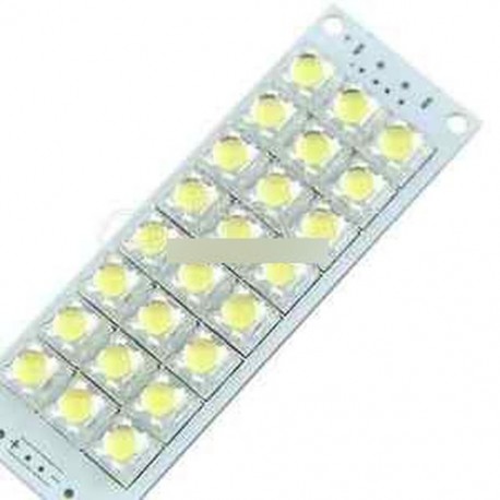 DC 5V 24 LED-es szuper fényes fehér Piranha LED-es panel Éjszakai LED-es lámpák