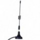 850/900/1800/1900 / 2100MHz 5dBi GSM 4G / LTE antenna   FME csatlakozó 3m RG174 kábel