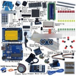 Ultimate UNO R3 indító készlet Arduino 1602 LCD szervo motor relé RTC LED-hez