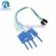 Tesztbilincs - LHT00SU1 oszcilloszkóp USB logikai elemző eszköz I2C SPI 16 / 24MHz M100-hoz