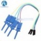 Tesztbilincs - LHT00SU1 oszcilloszkóp USB logikai elemző eszköz I2C SPI 16 / 24MHz M100-hoz