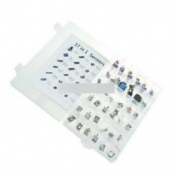 37 Érzékelő tokkal - 37 Érzékelő modul mágneses / RGB / KY-012 / Knock / KY-024 / Mikrofon hang / Infravörös US