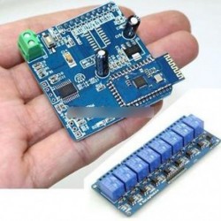 8CH Bluetooth relé Android mobil távirányító kapcsoló Motor   5V relé modul
