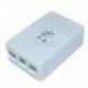 Prémium Raspberry Pi tok (fehér) - Frissítve a Raspberry Pi 3, 2 & B   -hoz