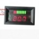 36V-os LED-es kijelző akkumulátor kapacitása Tester Voltmeter Ólom-sav Lítium Vörös