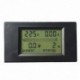 0-20A méter (beépített sönt) - LCD AC80-260V / DC6.5 ~ 100V 20/50 / 100A kombinált panel kijelző Volt Amp PowerWatt mérő