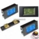0-20A méter (beépített sönt) - LCD AC80-260V / DC6.5 ~ 100V 20/50 / 100A kombinált panel kijelző Volt Amp PowerWatt mérő