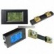 0-20A méter (beépített sönt) - LCD AC80-260V / DC6.5 ~ 100V 20/50 / 100A kombinált panel kijelző Volt Amp PowerWatt mérő