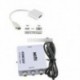 HDMI-VGA adapter - Mini Composite 1080P HDMI - RCA audió videó AV CVBS adapter átalakító HDTV-hez