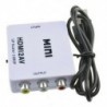 Mini HDMI-AV konverter - Mini Composite 1080P HDMI - RCA audió videó AV CVBS adapter átalakító HDTV-hez