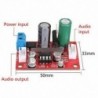 NE5532 dinamikus mikrofon sztereó előerősítő panel DIY DC9-24V AC8-16V