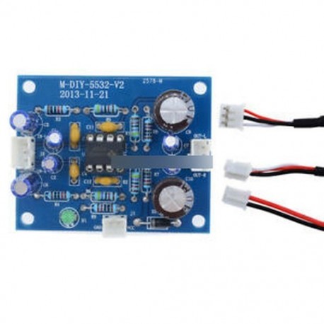 NE5532 OP-AMP HIFI előerősítő jelerősítő panel Bluetooth előerősítőhöz