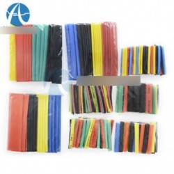 328PCS 2: 1 Poliolefin hőre zsugorodó cső cső hüvely Wrap Wire Assortment 8 Méret