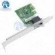 PCI-E Express 10/100 / 1000M Gigabit Ethernet LAN hálózati vezérlő kártya