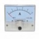 DC10A GB / T7676-98 Analóg panel AMP árammérő mérőmérő 85C1 Fehér 0-10A