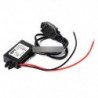 12V - 5V Dual USB tápegység átalakító kábelcsatlakozó telefon autós töltőhöz