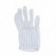 10Pair antisztatikus ellenőrző munka kesztyű Nylon kötött munkabiztonsági markolat