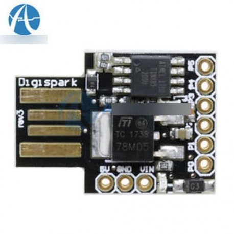 2db Digispark Kickstarter ATTINY85 Arduino Általános Micro USB Fejlesztési panel