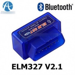 Mini ELM327 V2.1 OBD2 ODBII Bluetooth diagnosztikai autós autós interfész szkenner