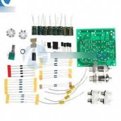 DIY 6J1 cső előerősítő ... - AC12V 6J1 szelep előerősítő cső előerősítő panel fejhallgató erősítő akril tok