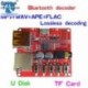 Bluetooth USB TF SD kártya dekódolása ... - Mini Bluetooth 4.1 MP3 lejátszó Lossless dekóderpanel Micro USB TF SD kártya