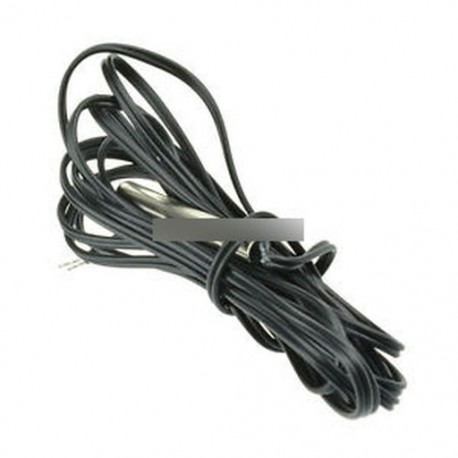5PCS NTC 3435 10K Ohm 1%      Termisztor hőmérséklet érzékelő henger szonda 1.5M vezeték