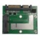 Mini PCI-e - 2,5 - SATA zöld - Mini PCI-e / mSATA SSD / Express és 40pin ZIF / 7pin / 2,5 '' SATA adapter átalakító kártya