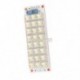 2PCS DC 12V 24 LED Super fényes fehér Piranha LED Board Éjszakai LED lámpák lámpa