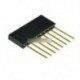 50db 8 db 2,54 mm-es halmozott hosszú lábak Femal fejléc Arduino pajzshoz