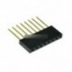 50db 8 db 2,54 mm-es halmozott hosszú lábak Femal fejléc Arduino pajzshoz