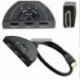 3 IN 1 OUT 1080P Hub V1.4B HDMI kapcsoló Switcher Splitter kábel PS3 HDTV XBOX készülékhez