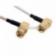 5,8 GHz-es RP-SMA körkörös polarizált gombaantenna Tx / Rx multicopterhez