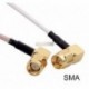 5.8 GHz-es lóhere levél FPV gomba antennája SMA / RP-SMA Tx / Rx RC multicopterhez
