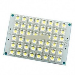 Super Bright DC 12V fehér fény 48 LED Piranha LED panel panel Lámpa világítás