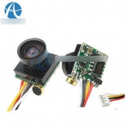 600TVL széles látószögű kamera - Mini CMOS széles szögű FPV CCD 600TVL / 700TVL kamera Videokamera DVR RC repülőgép