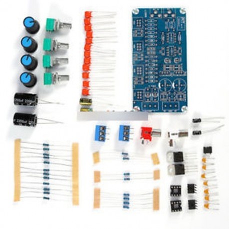 NE5532 előerősítő kártya DIY ... - NE5532 HIFI OP-AMP erősítő előerősítő Hangerőhang EQ Control Board DIY