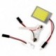 4PCS 12V COB 24 Chip LED autós belső lámpa T10 panel könnyű autóforrás lámpa