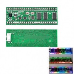 RGB MCU kijelző minta Dual Channel 24 LED VU szintjelző mérő F erősítő