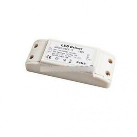LED meghajtó transzformátor villanykörte LED szalagfényhez DC 12V 18W 1.5A Új