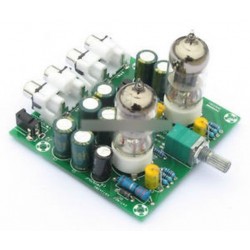hegesztett - AC 12V 6J1 szelep előerősítő cső előerősítő panel DIY KIT fejhallgató puffer   tok