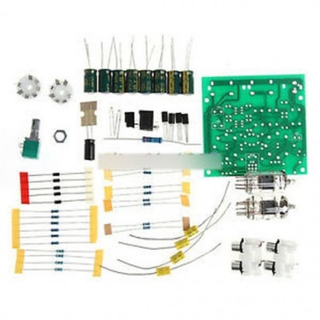 Készletek - AC 12V 6J1 szelep előerősítő cső előerősítő panel DIY KIT fejhallgató puffer   tok