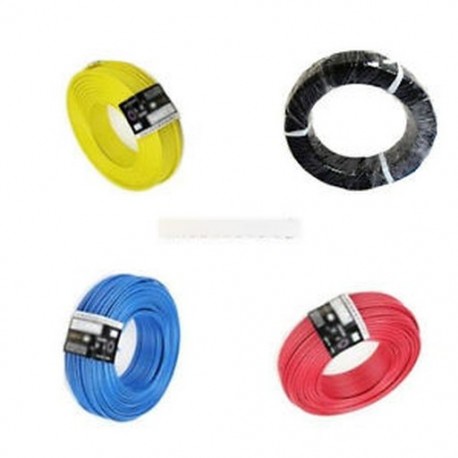Piros Sárga Kék Fekete Rugalmas UL-1007 24 AWG vezetékes kábel 10M 300V