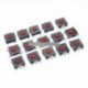 500db 6 * 6 * 2,5 mm-es tapintható nyomógombos kapcsoló Tact Switch Micro kapcsoló 4-pólusú SMD
