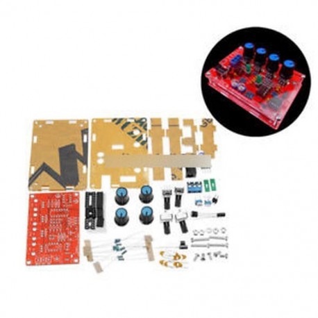 DIY DC 12V ICL8038 5HZ ~ 400KHZ funkciós jelgenerátor Sine Triangle Sawtooth