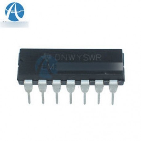 100Pcs LM324N LM324 324 Kis teljesítményű Quad Op-Amp IC TOP